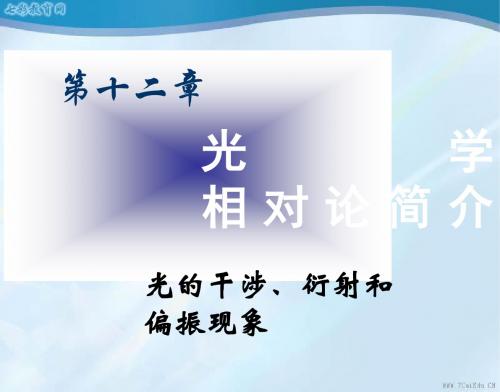2013高三物理一轮复习课件-第12章第2讲