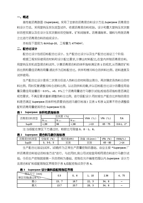 沥青混凝土-SUP-20下面层