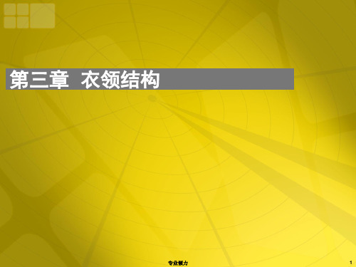 第三章衣领结构2[高级教资]