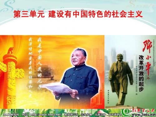 八年级历史下册第三单元复习课件