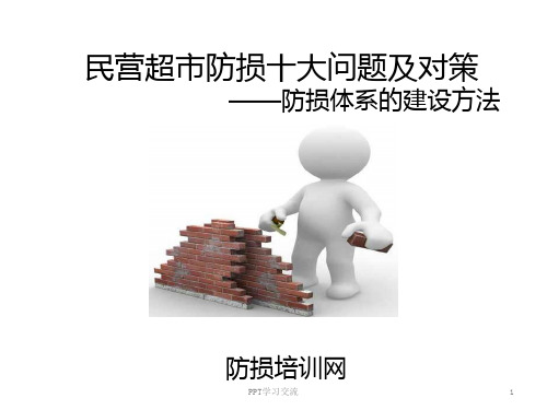 超市防损十大问题课件