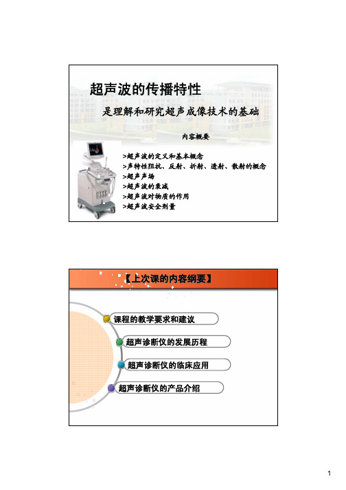 3-4 超声波的传播特性