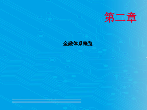 金融体系、金融市场与金融中介机构(ppt 158页)