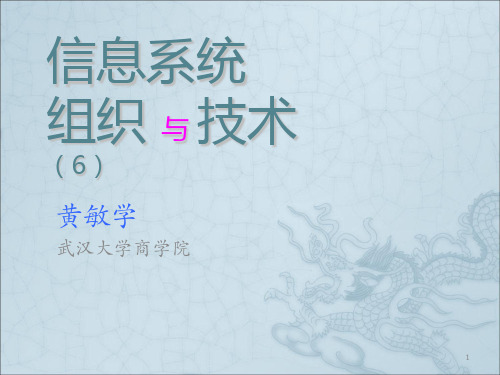 信息系统与组织、管理和决策