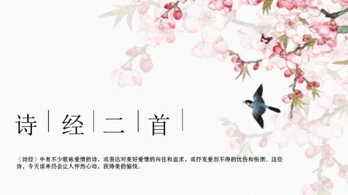 《诗经》二首之《关雎》ppt课件(26页)