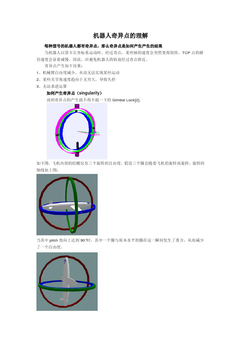 机器人奇异点理解