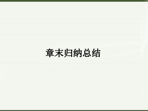 章末归纳总结PPT资料31页