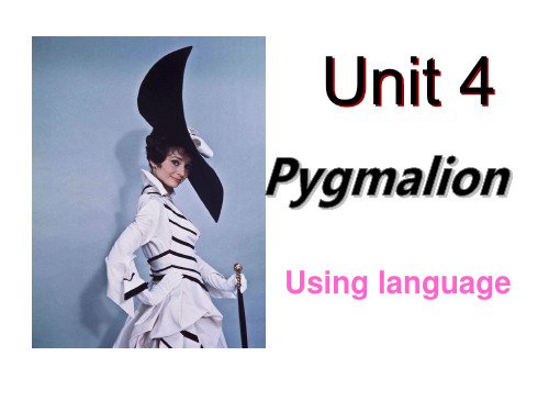 人教课标版高中英语选修8 Unit4 Using language (共16张PPT)