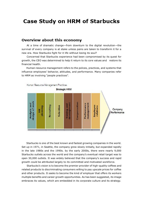 Case Study on HRM of Starbucks