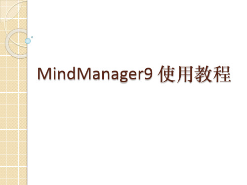 MindManager9_使用教程