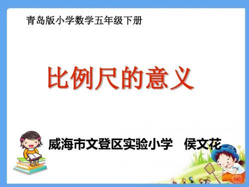 《比例尺的意义》(省一等奖)