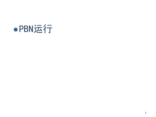 PBN运行