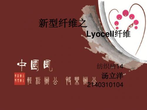 新型纤维(Lyocell纤维)汤立洋