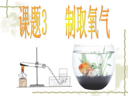 实验室制取氧气