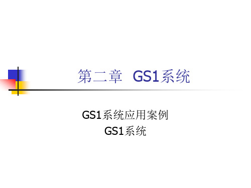 100825第2章   GS1系统