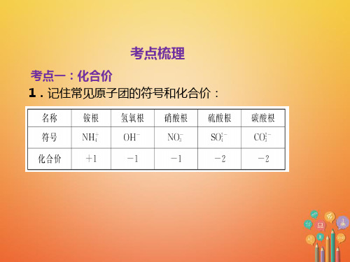 【化学课件】2018届中考化学总复习第1-19节课件(通用版23套)(2)