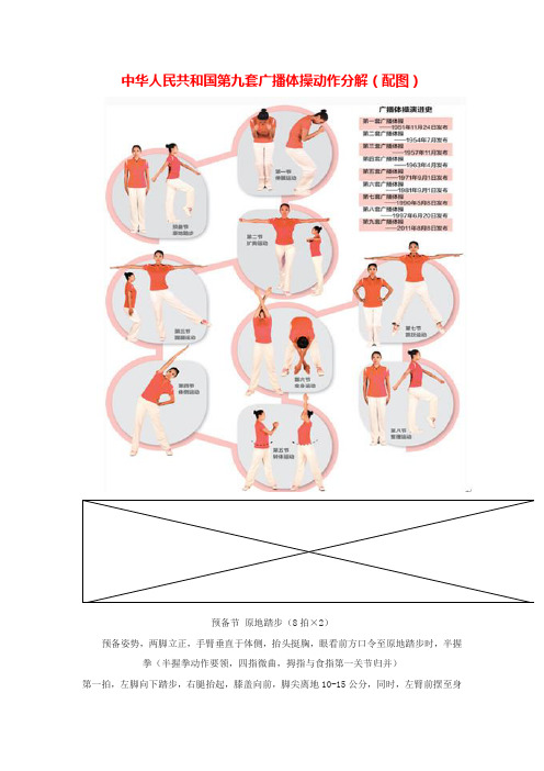 中华人民共和国第九套广播体操动作分解(配图)