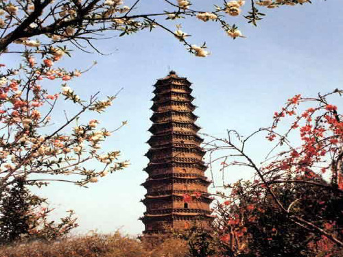 梵天寺木塔