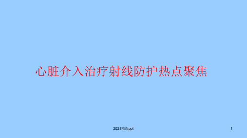 射线防护ppt课件