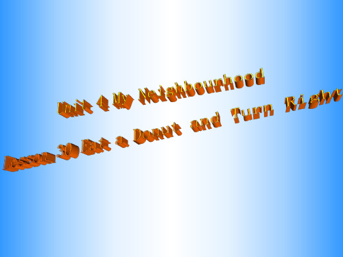 英语：Unit-4-《My-Neighbourhood.》Lesson-30课件(1)(冀教版八年级上)
