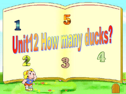 剑桥儿童英语启蒙Unit12How-many-ducks