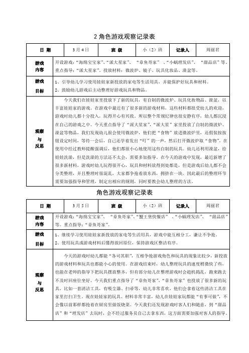 小2 第2周创游全