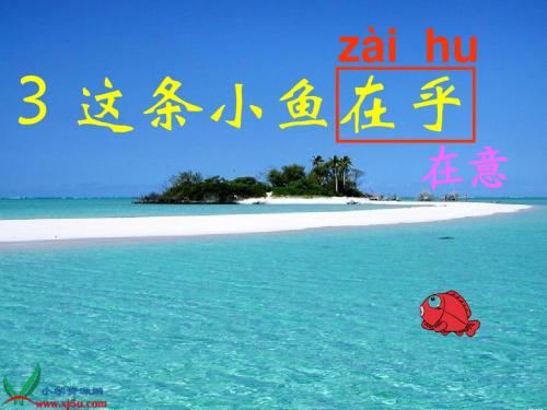 鄂教版 三上 《这条小鱼在乎》(改良版)