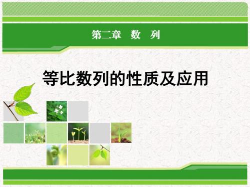 (使用)等比数列的性质及应用.pptx.pptx