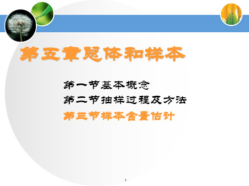 样本含量估计ppt课件