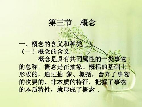 概念与推理