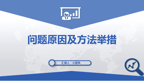 精选问题原因及方法举措ppt模板