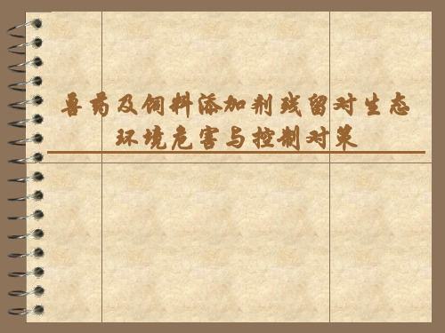 兽药残留