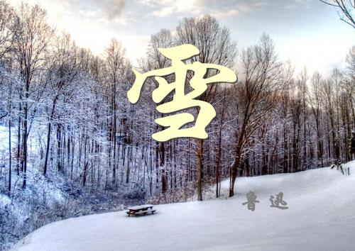 《雪》_课件_鲁迅