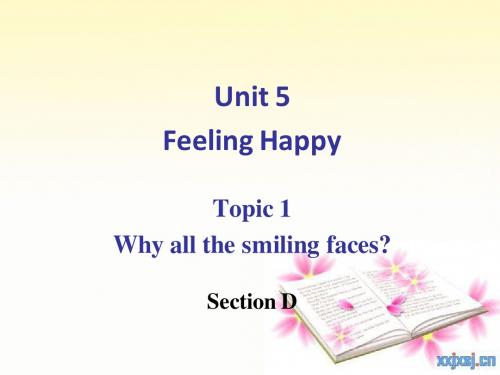 八年级仁爱英语unit5_topic1_section_D课件