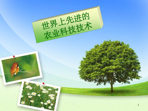 《现代农业技术》PPT课件