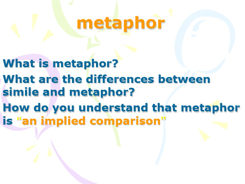 metaphor