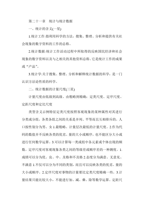 2015年经济师《中级经济基础》辅导讲义-第21章