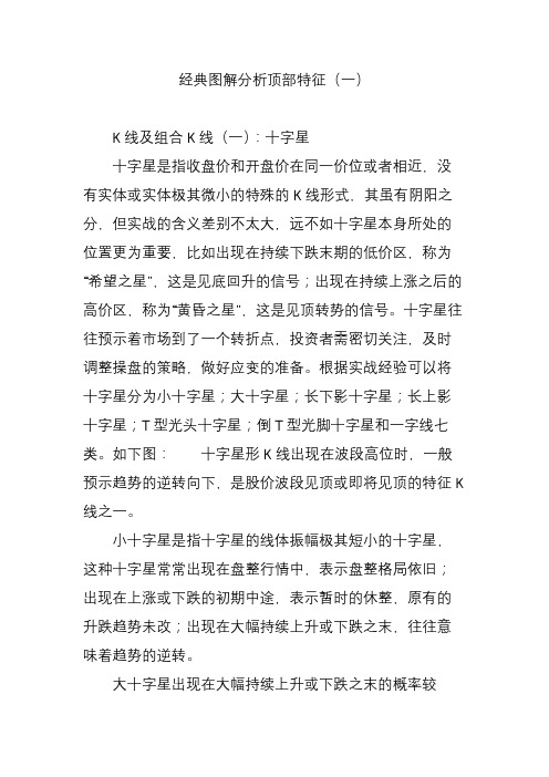 经典图解分析顶部特征(一)