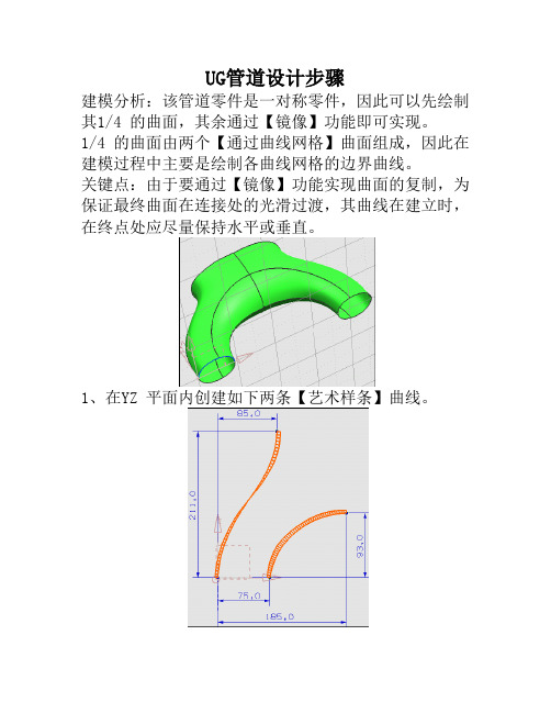 UG管道设计