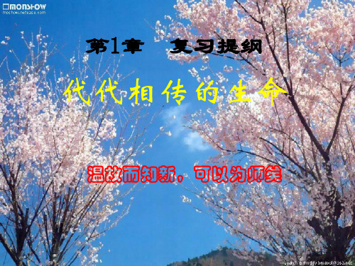 代代相传的生命_复习