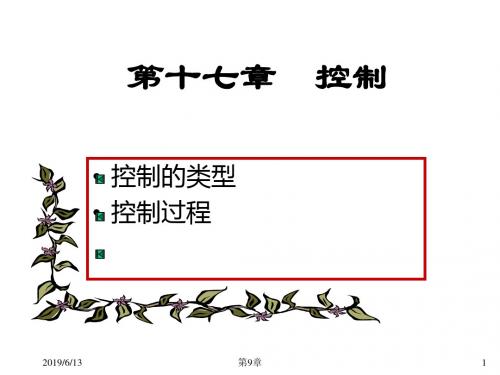 十七控制ppt课件