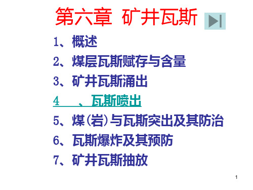 矿井瓦斯PPT课件