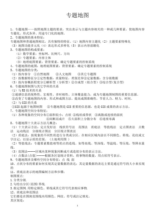 专题地图