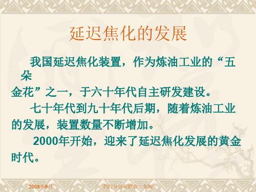 延迟焦化的发展