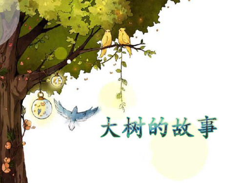 一年级下册美术课件-第19课 大树的故事｜冀美版(2014秋) (共25张PPT)