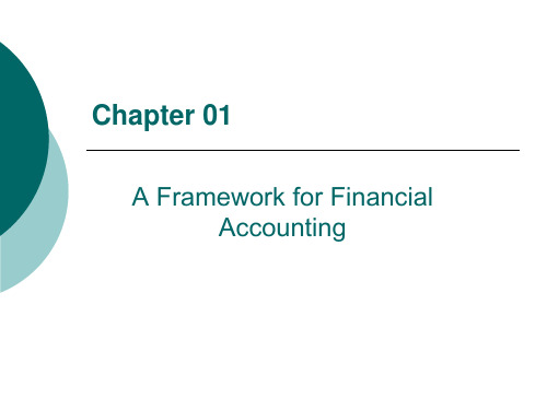 Introduction to Financial Accounting Chapter 1