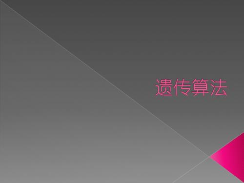 遗传算法