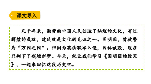 《圆明园的毁灭》完美课件1
