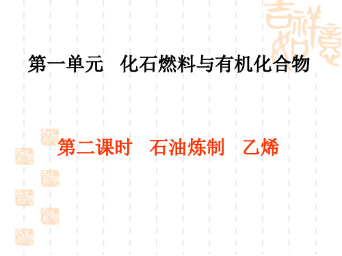 【化学】3-1-2_石油炼制_乙烯课件(苏教版必修2)