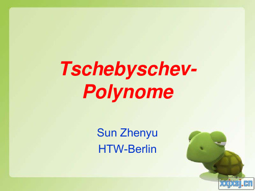 德语版切比雪夫多项式讲义 Tschebyschev-Polynome